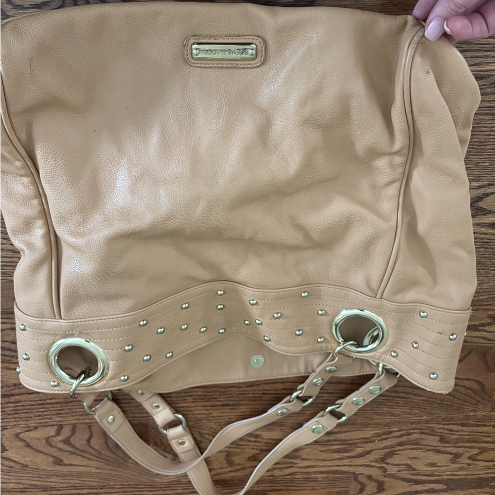 Steve Madden Tan Shoulder Bag with Minimalist Design